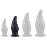DarkSil Plug Spiral Pik M 15 x 6.2cm Noir
